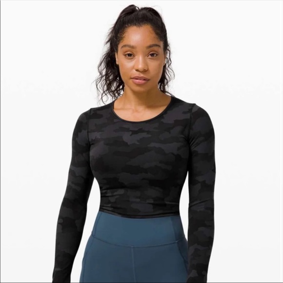 lululemon athletica Tops - NWOT Lululemon Wunder Train Cropped Long Sleeve